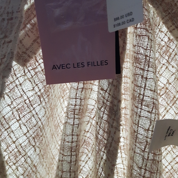 Anthropologie Avec Les Filles Tweed Pleated Shorts - Picture 9 of 15